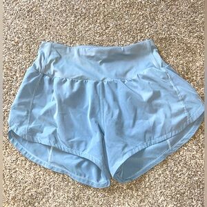blue athletic shorts lightly used